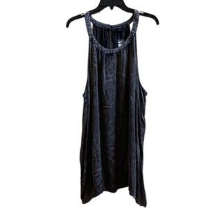 Torrid Sleeveless Mineral Wash Satin Tank Blouse Size 3X (22-24) Womens Flowy Bl